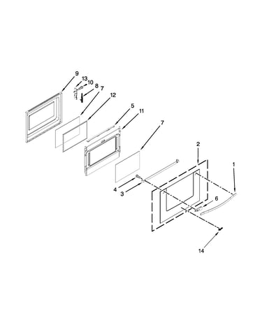 Lower door parts