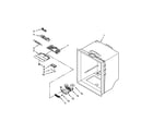 KitchenAid KBWS22KCWH00 refrigerator liner parts diagram