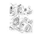 Crosley CGD137SDW0 bulkhead parts diagram