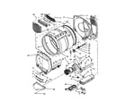 Whirlpool 4KWED4750BQ0 bulkhead parts diagram