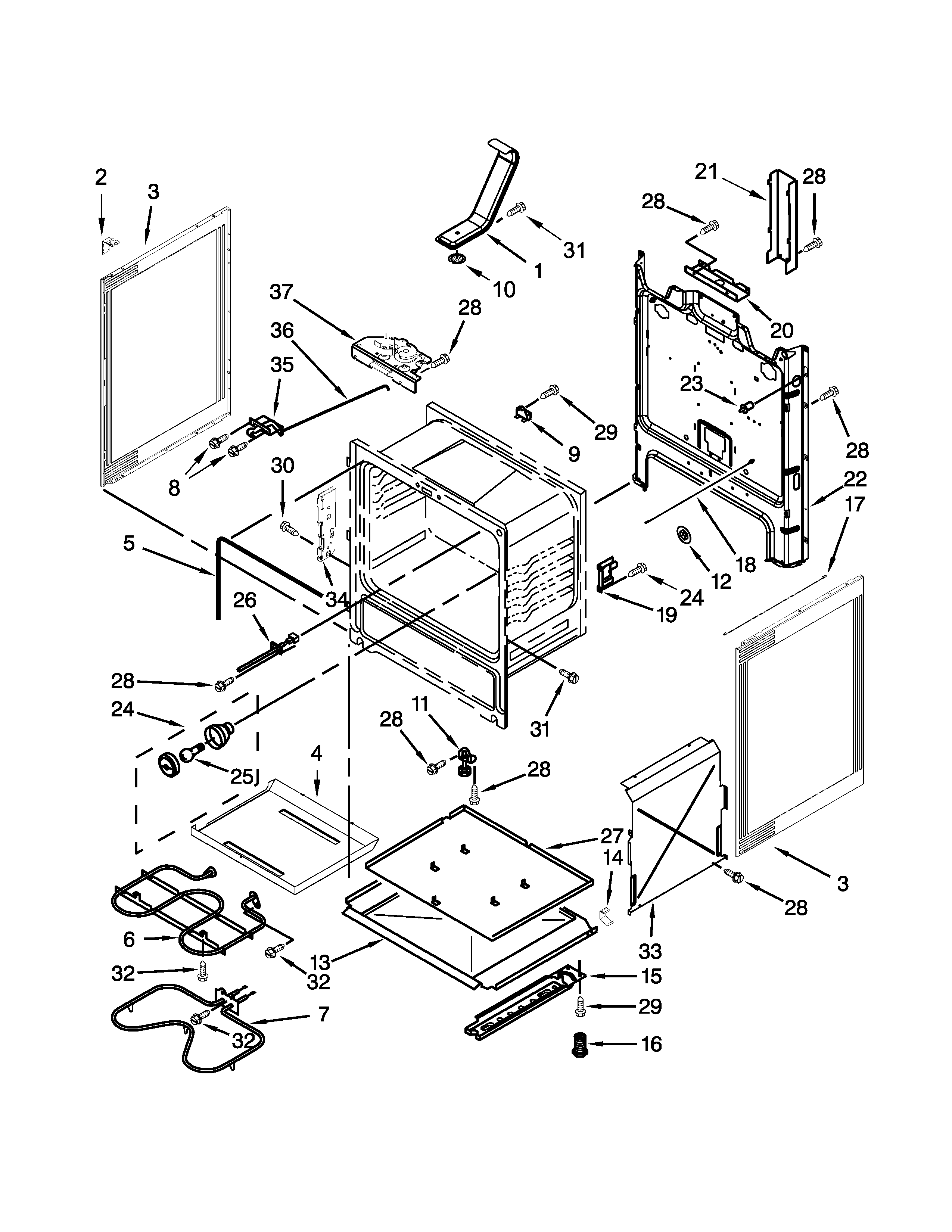 Chassis parts