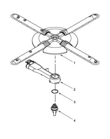 Lower washarm parts