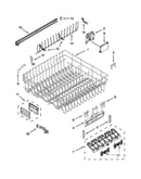 Upper rack and track parts