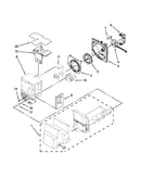 Motor and ice container parts