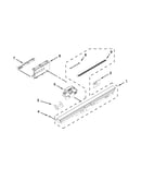 Control panel and latch parts