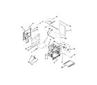 Whirlpool WGG755S0BH00 chassis parts diagram