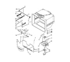 KitchenAid KBLS22KCMS00 freezer liner parts diagram