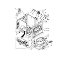 Whirlpool 7MWGD1601AW3 cabinet parts diagram