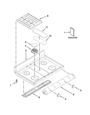 Cooktop parts
