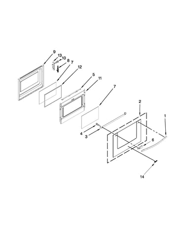 Lower door parts