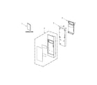 Whirlpool WMH53520CW0 control panel parts diagram