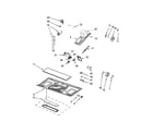 Whirlpool WMH53520CW0 interior and ventilation parts diagram