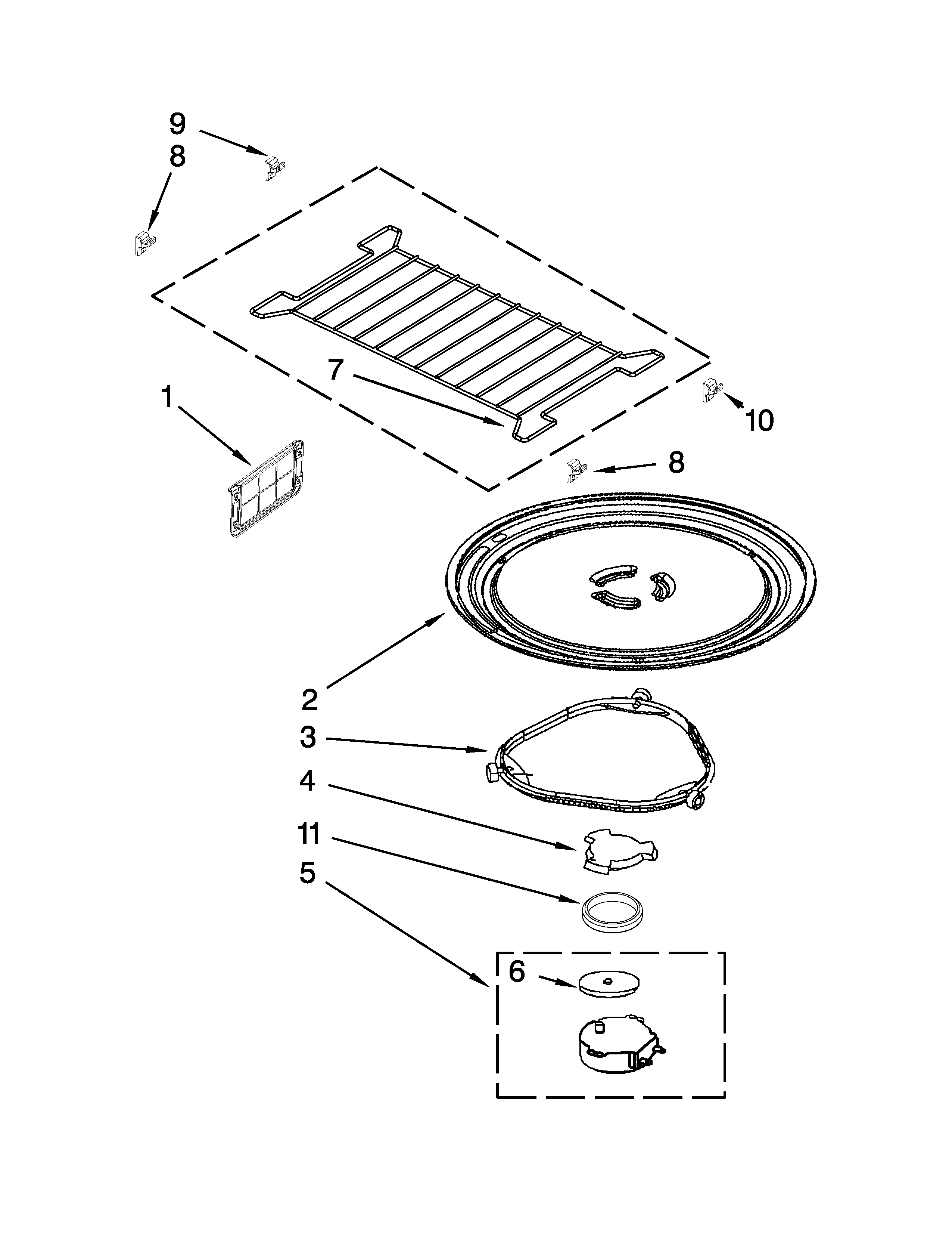 TURNTABLE PARTS