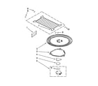 Whirlpool WMH53520CH0 turntable parts diagram