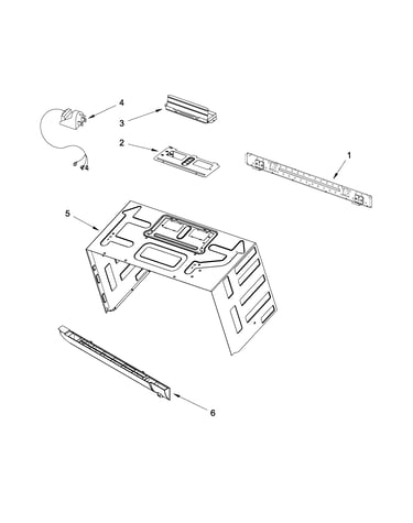Cabinet and installation parts