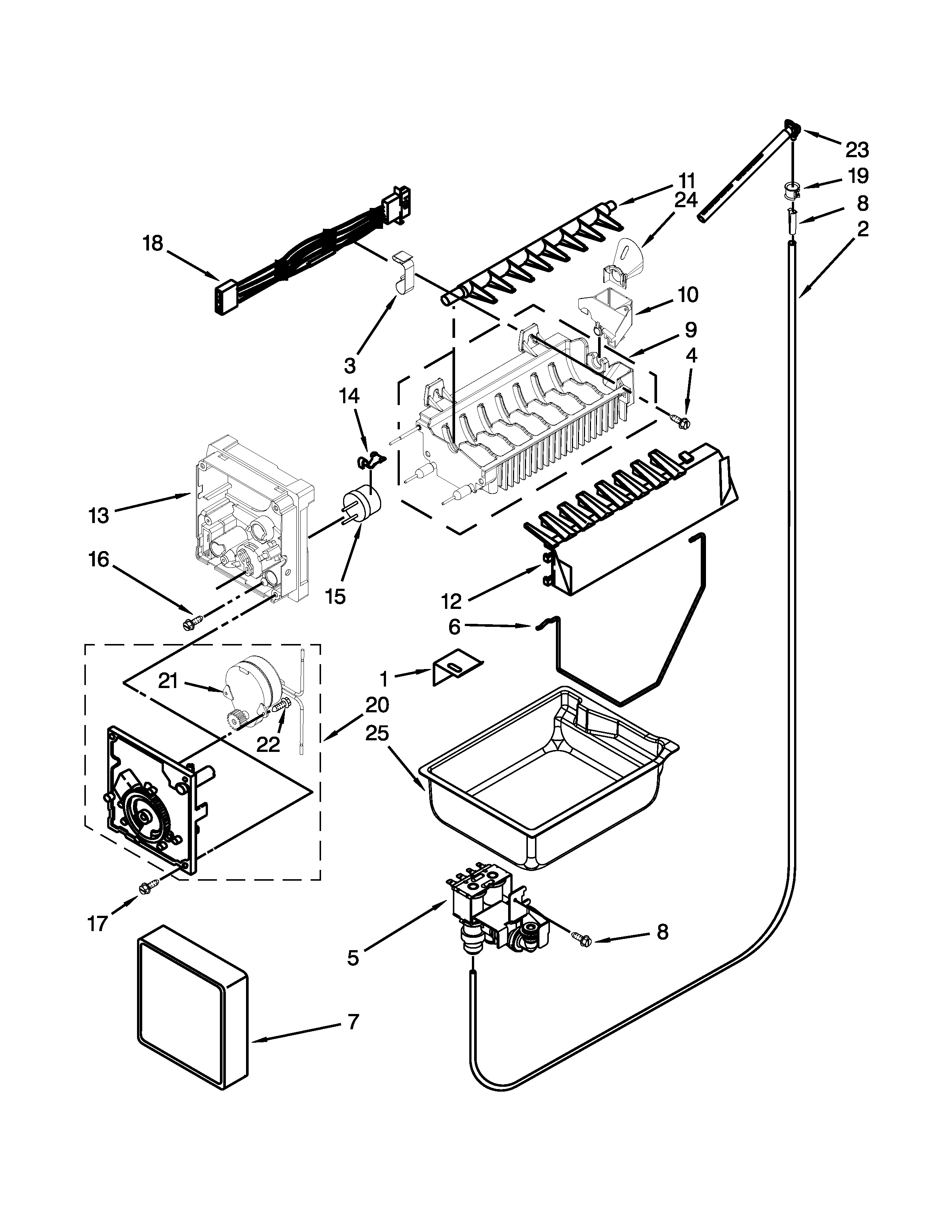 Icemaker parts
