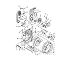 Maytag MGDX500BW1 bulkhead parts diagram
