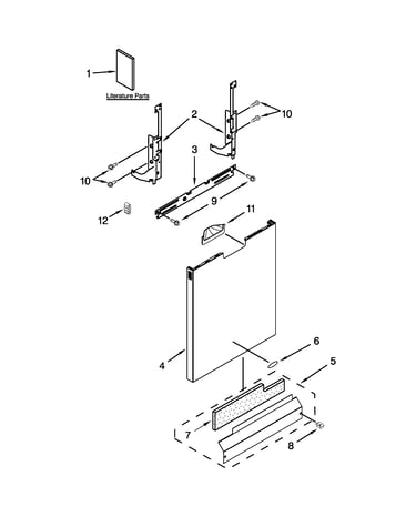 Door and panel parts