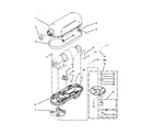 KitchenAid 5KSM6521XECA0 case, gearing and planetary unit parts diagram