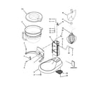 KitchenAid 5KSM6521XEAC0 base and pedestal unit parts diagram