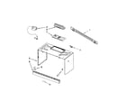 Maytag MMV1174DE0 cabinet and installation parts diagram