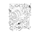 Whirlpool WGD96HEAU0 bulkhead parts diagram