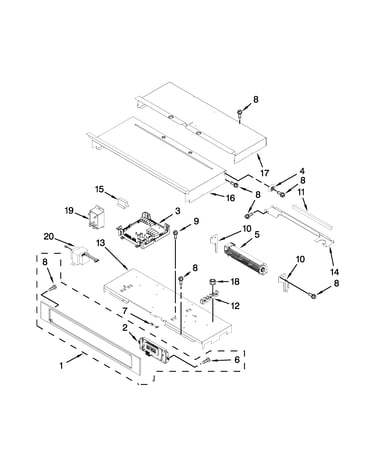 Control panel parts