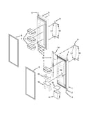 Refrigerator door parts