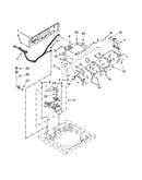 Controls and water inlet parts