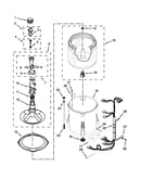 Basket and tub parts