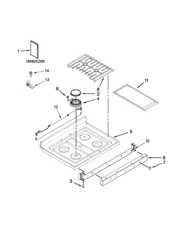 Cooktop parts