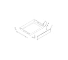 Maytag MGR8800DS0 drawer parts diagram