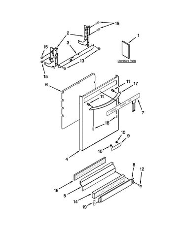 Door panel parts