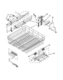 Upper rack and track parts