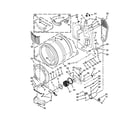 Whirlpool WGD88HEAW0 bulkhead parts diagram