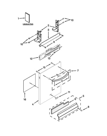 Door panel parts