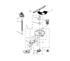 Whirlpool 7WDT790SAYM2 pump, washarm and motor parts diagram