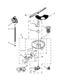 Pump, washarm and motor parts