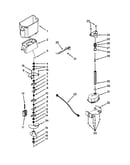 Motor and ice container parts