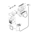 Maytag MSF25D4MDE00 ice maker parts diagram