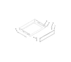 Maytag MER8800DS0 drawer parts diagram