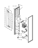 Freezer door parts
