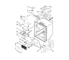 Whirlpool WRF990SLAM00 refrigerator liner parts diagram