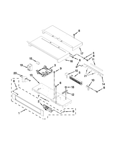 Control panel parts