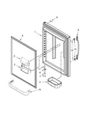 Refrigerator door parts