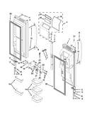 Refrigerator door parts
