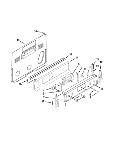 Control panel parts
