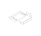 Maytag YMER8700DW0 drawer parts diagram