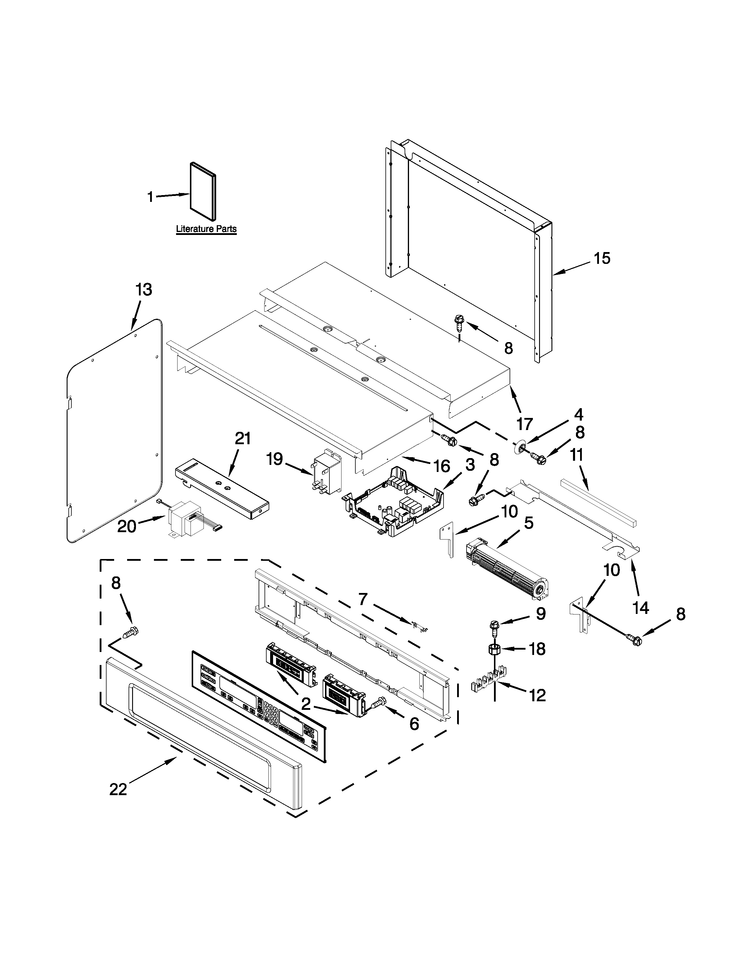 Control panel parts