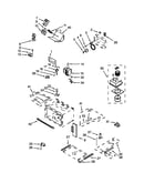 Cabinet and stirrer parts